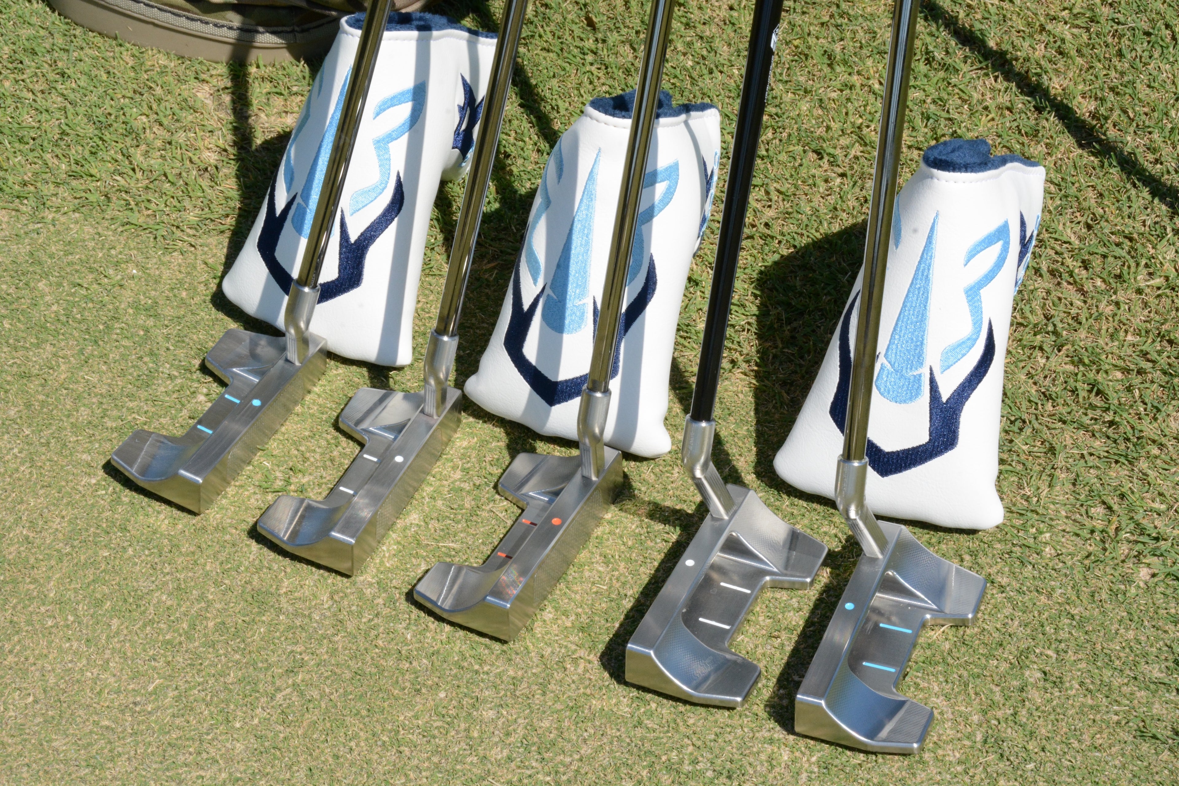 Danger Golf right- and left-handed Rhyno Putter line.